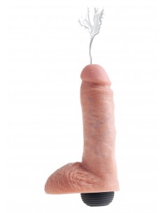 Dildo-SQUIRTING COCK 8 INCH FLESH - Dilda realistyczne - 1