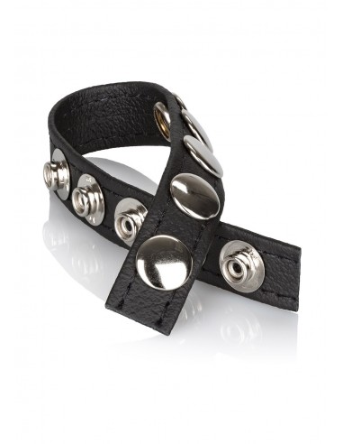 Pierścień Erekcyjny Adonis Ares Leather Cockring - Pierścienie erekcyjne niewibrujące - 3