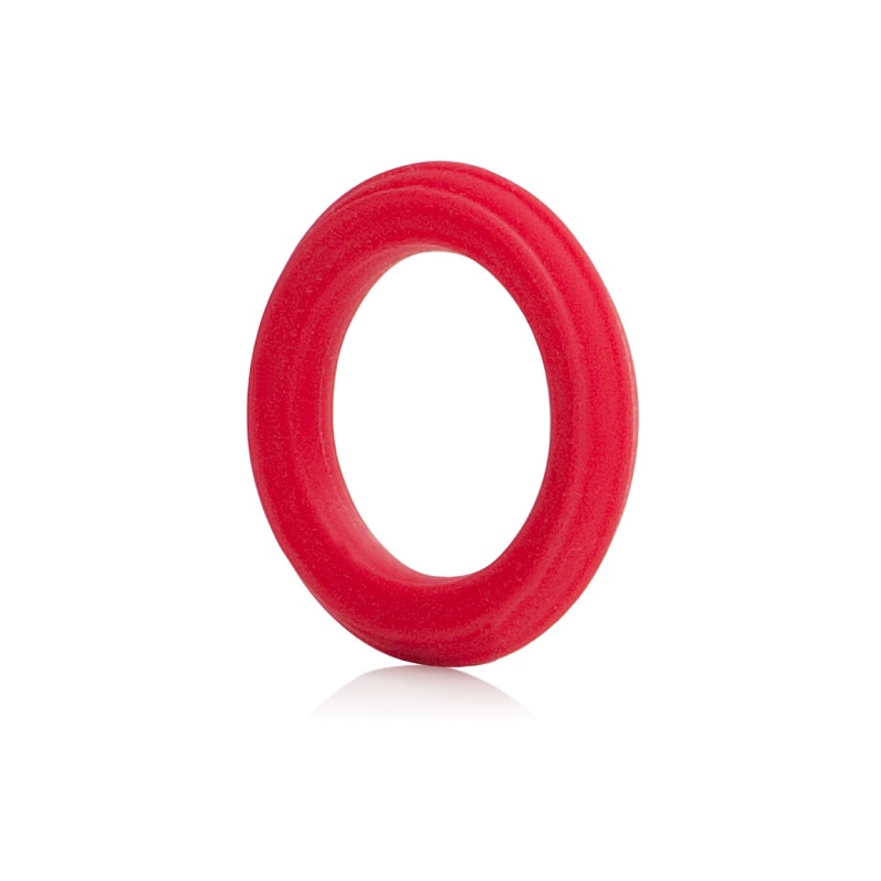 Pierścień erekcyjny Caesar Ring Red – silikonowy, elastyczny, średnica 3 cm - 3