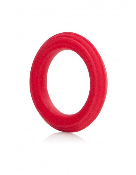 Pierścień Erekcyjny Caesar Silicone Rings Red - Pierścienie erekcyjne niewibrujące - 3