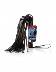 Pejcz-SCANDAL FLOGGER WITH TAG - Baty, pejcze i packi - 1 2
