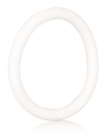 Pierścień Erekcyjny Rubber Ring White Set 3Pcs - Pierścienie erekcyjne niewibrujące - 4