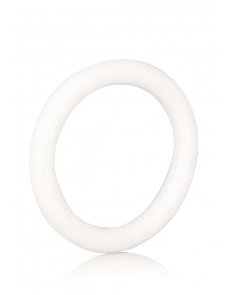 Pierścień Erekcyjny Rubber Ring White Set 3Pcs - Pierścienie erekcyjne niewibrujące - 5