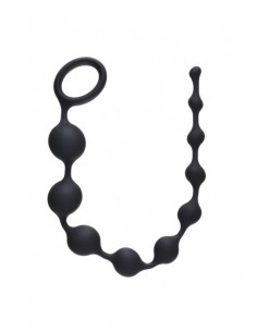 Kulki Analne Anal Beads Long Pleasure Chain Black - Kulki analne, koraliki analne - 1 2