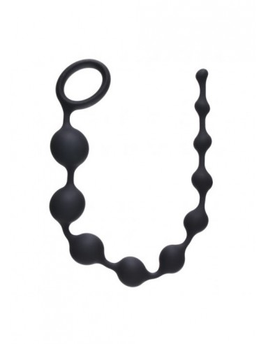 Kulki Analne Anal Beads Long Pleasure Chain Black - Kulki analne, koraliki analne - 2