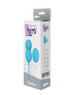 Kulki Gejszy Zdalnie Sterowane Beehive Blue - Wibratory Jajeczka - 1