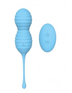 Kulki Gejszy Zdalnie Sterowane Beehive Blue - Wibratory Jajeczka - 1 2