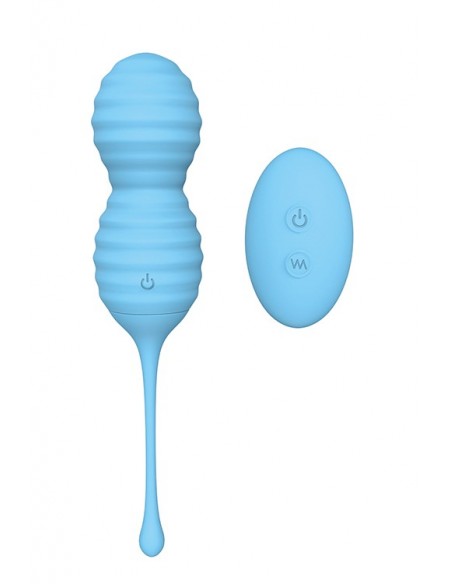 Kulki Gejszy Zdalnie Sterowane Beehive Blue - Wibratory Jajeczka - 2