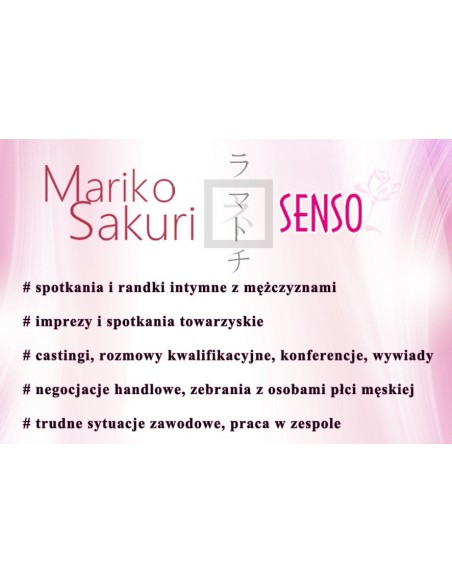 Feromony-Mariko Sakuri SENSO 15 ml for women - Feromony kobiece - 3