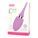 Jajko wibrujące Cora Remote Egg Vibrator – fioletowy, silikonowy - 3