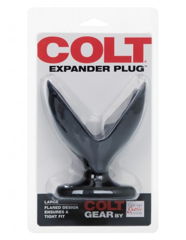 Korek Analny Colt Expander Plug Large Black - Ogromne Korki Analne XXL - 2