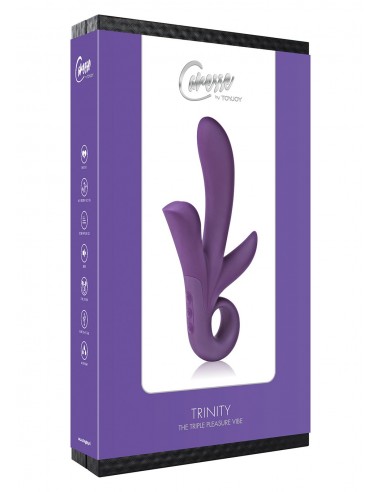 Wibrator Trinity Vibrator Purple - WIBRATORY EKSKLUZYWNE - 2