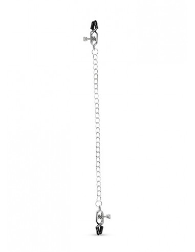 Stymulator-Big Nipple Clamps With Chain - Klamry i klipsy na sutki - 4