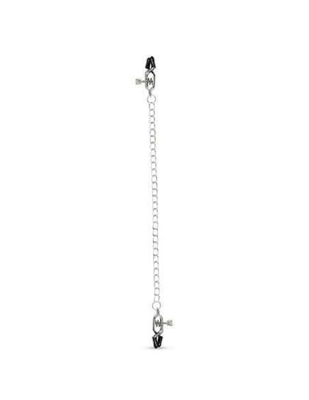 Stymulator-Big Nipple Clamps With Chain - Klamry i klipsy na sutki - 4