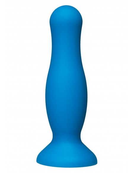 Korek Analny American Pop Mode 4,5 Inch Blue - Małe Korki Analne - 1