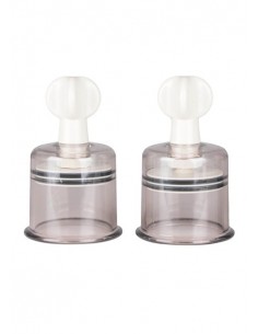 Przyssawki na sutki Nipple / Clit Suckers Large 2 pcs - Pompki do sutków i pochwy - 1 2