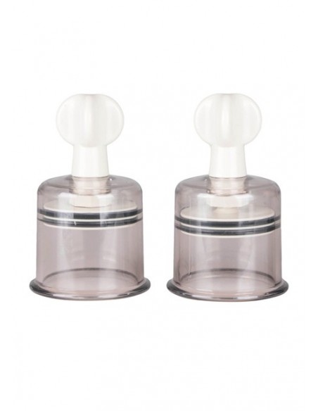 Przyssawki na sutki Nipple / Clit Suckers Large 2 pcs - Pompki do sutków i pochwy - 2