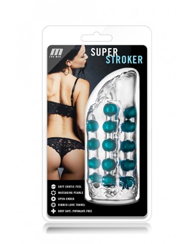 Sztuczna Pochwa M For Men Superstroker Clear - Masturbatory i Sztuczne pochwy - 1