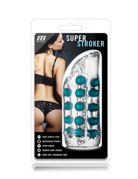 Sztuczna Pochwa M For Men Superstroker Clear - Masturbatory i Sztuczne pochwy - 1