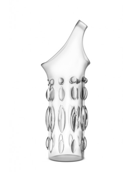 Nakładka na penisa PERFORMANCE STUDDED SLEEVE RING CLEAR - Przedłużki i nakładki na penisa - 1