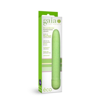 Biodegradowalny Wibrator Gaia Eco Green - 1 2