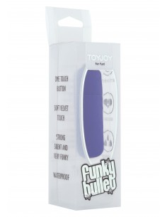 Mini Wibrator Funky Bullet Purple - Wibratory Mini - 1 2