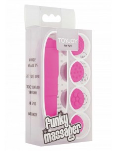 Mini Masażer Funky Massager Violet - Wibratory Mini - 1 2