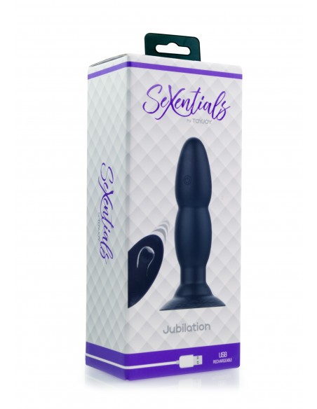 Zatyczka Analna z Wibracjami Jubilation Plug - Kulki i korki analne wibrujące - 2