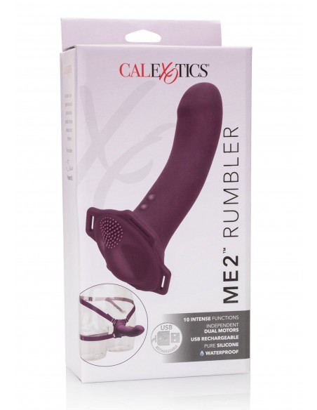 Strap-On Me2 Rumbler - Strap-ony, dilda na pasku z wibracją - 2