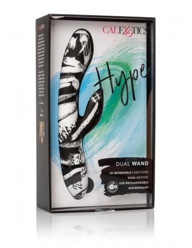 Wibrator Króliczek Hype Dual Wand - Wibratory Króliczki - 2