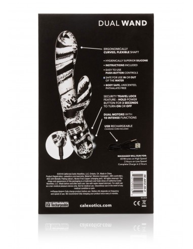 Wibrator Króliczek Hype Dual Wand - Wibratory Króliczki - 3