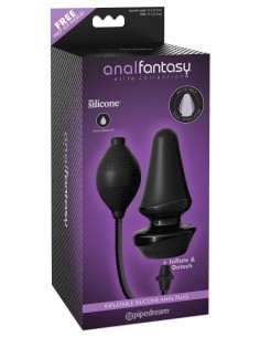 Plug-Inflatable Silicone Butt Plug - Korki analne pompowane - 1 2