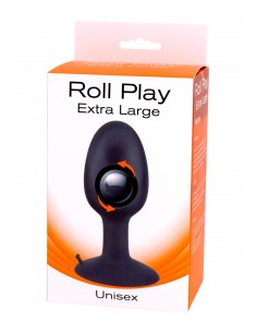 Korek Analny Roll Play Extra Large - Duże Korki Analne - 1 2