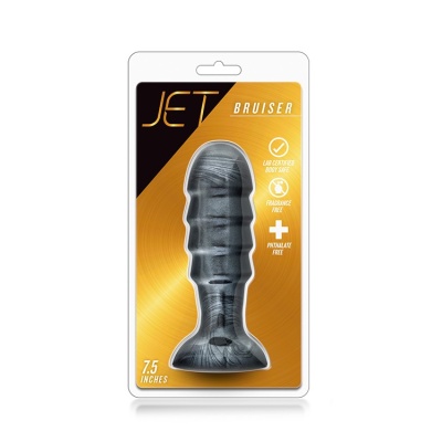 Korek Analny Jet Bruiser Carbon Metallic Black - 1 2