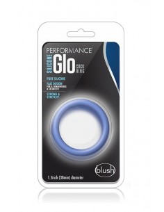Pierścień Erekcyjny Performance Silicone Glo Cock Ring - Pierścienie erekcyjne niewibrujące - 1 2