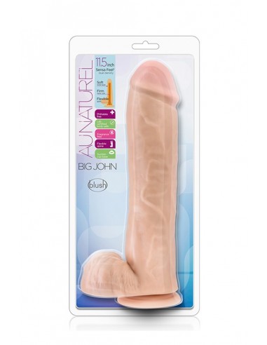 Big Dildo z Realistycznego Materiału z Przyssawką - Dilda giganty - 2