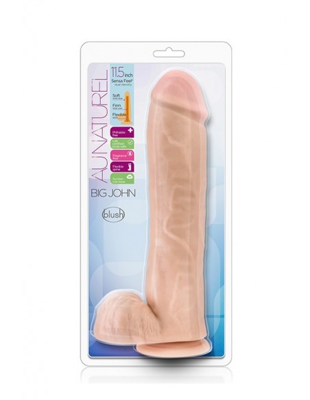 Big Dildo z Realistycznego Materiału z Przyssawką - Dilda giganty - 2