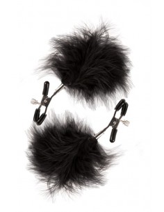 Stymulator-GP FEATHERED NIPPLE CLAMPS - Klamry i klipsy na sutki - 1