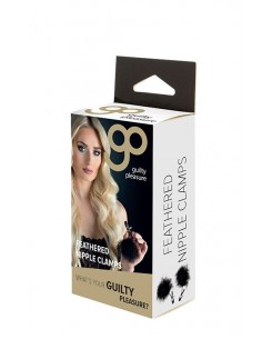 Stymulator-GP FEATHERED NIPPLE CLAMPS - Klamry i klipsy na sutki - 1 2