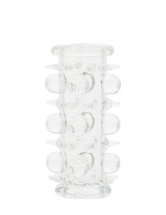 Nakładka na penisa SILICONE SLEEVE - Przedłużki i nakładki na penisa - 1