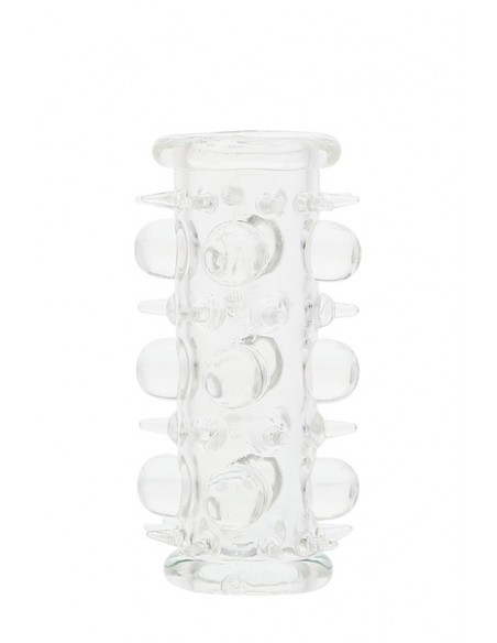 Nakładka na penisa SILICONE SLEEVE - Przedłużki i nakładki na penisa - 1