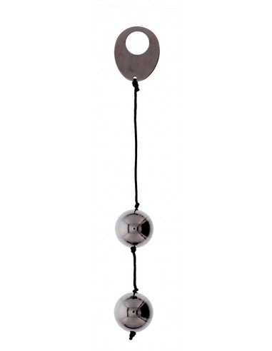 Kulki-DOMINO METALLIC BALLS -CHROME BLACK - Kulki Gejszy Metalowe - 1