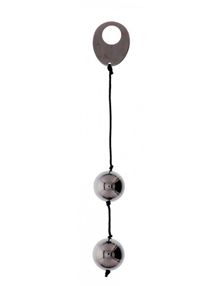 Kulki-DOMINO METALLIC BALLS -CHROME BLACK - Kulki Gejszy Metalowe - 1