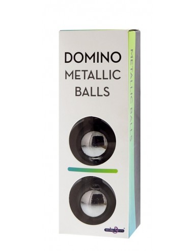 Kulki-DOMINO METALLIC BALLS -CHROME BLACK - Kulki Gejszy Metalowe - 2