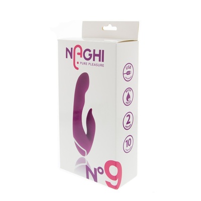 Wibrator Naghi No.9 Ładowanie Usb Duo Vibrator - 1 2