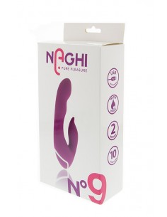 Wibrator-NAGHI NO.9 RECHARGEABLE DUO VIBRATOR - Wibratory Punktu G - 1 2