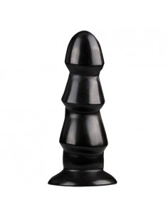 Dildo All Black 17 cm - Ogromne Korki Analne XXL - 1