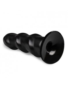 Dildo All Black 17 cm - Ogromne Korki Analne XXL - 1 2