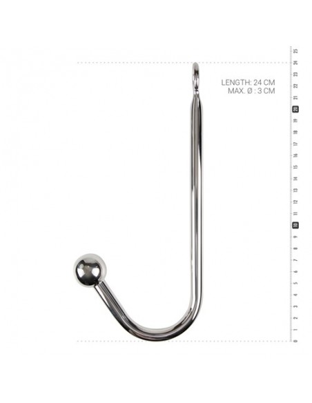 Bondage Hook - 1 Ball - Kulki analne, koraliki analne - 4