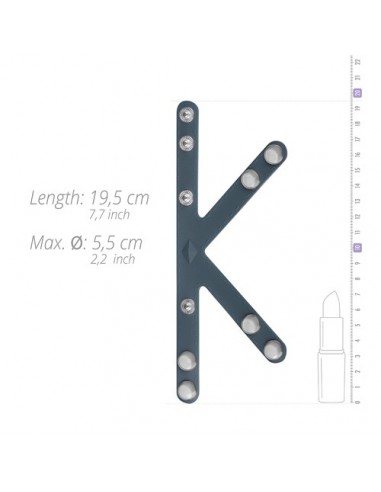 Boners V-shape Ball Splitter - Pierścienie erekcyjne niewibrujące - 8
